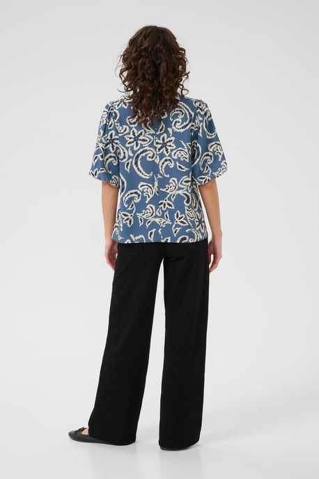 Blouse met lange mouwen KAdahlia Tight fit - Image 2