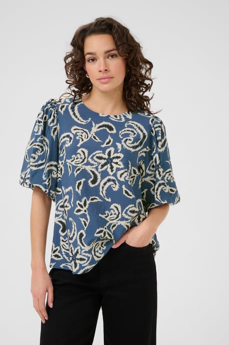 Blouse met lange mouwen KAdahlia Tight fit - Image 3