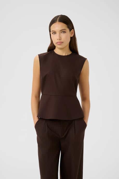 Mouwloos shirt GZpaula Tight fit beige - Image 4