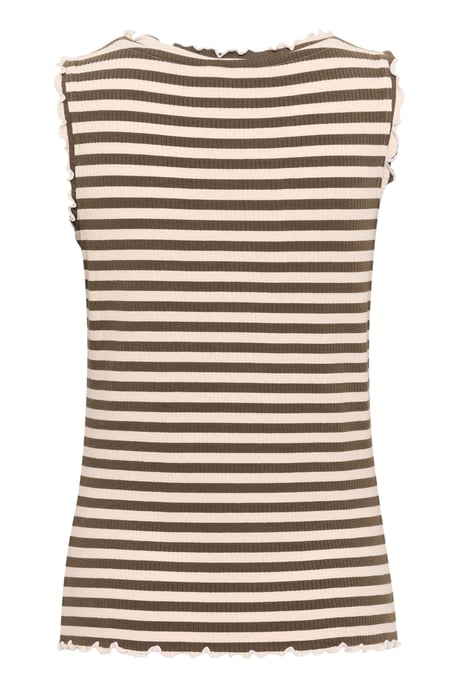 Jersey top CRRibba Slim fit beige - Image 5