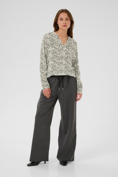 Blouse met lange mouwen KAditte Regular fit animal - Image 1