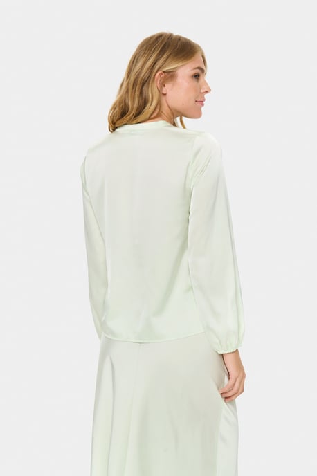 Blouse met lange mouwen LodisaSZ Regular fit pale green - Image 3