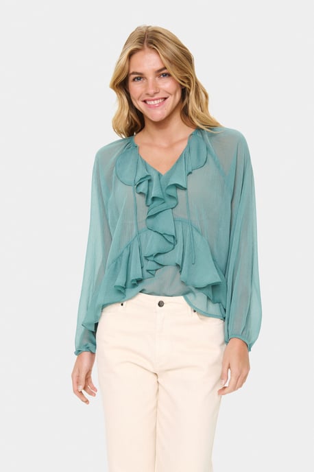 Blouse met lange mouwen JacelynSZ Loose fit - Image 2