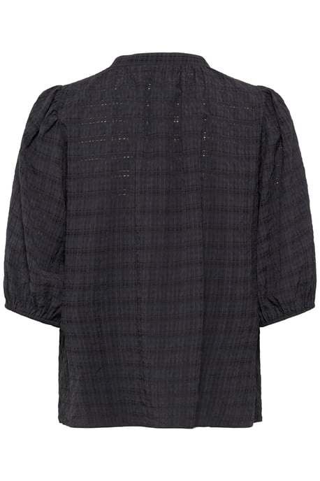 Blouse met korte mouwen KBAyo Classic fit white green - Image 5