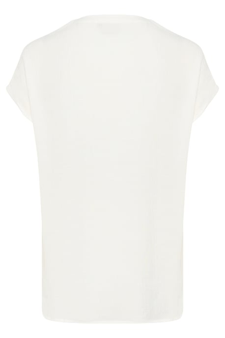 Blouse met korte mouwen KAanja Regular fit white - Image 5