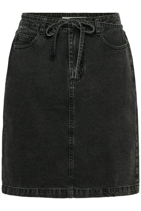 Denim rok KAcarly A-shape black - Image 4
