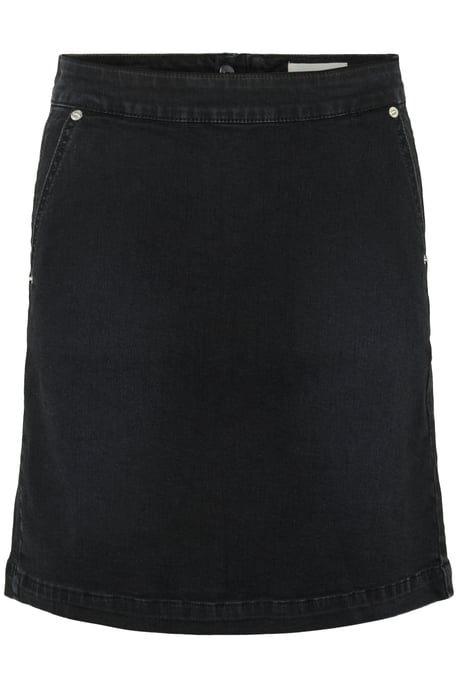 Denim rok SaigePW A-shape black - Image 2