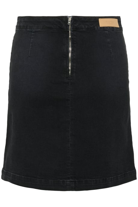 Denim rok SaigePW A-shape black - Image 3