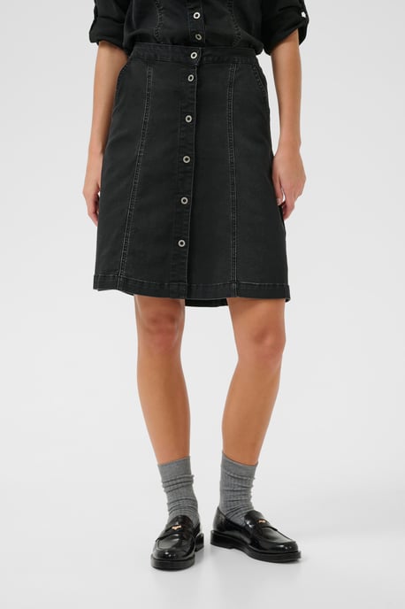 Denim rok CRUniforma A-shape black - Image 3