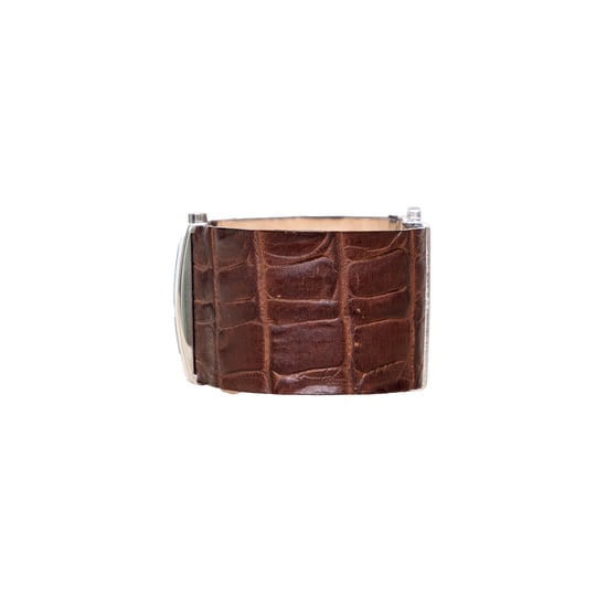 Roberto Cavalli Bruine Leren Horloge - '10s - Image 4