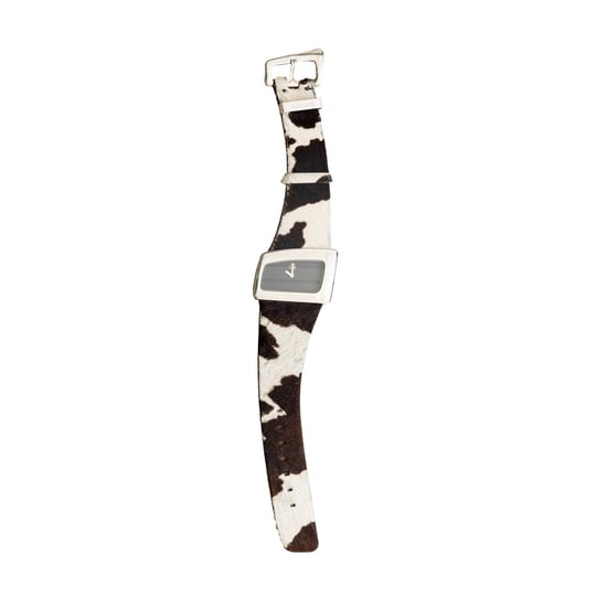 Roberto Cavalli Curved Animal Hair Watch - '10s - Image 1
