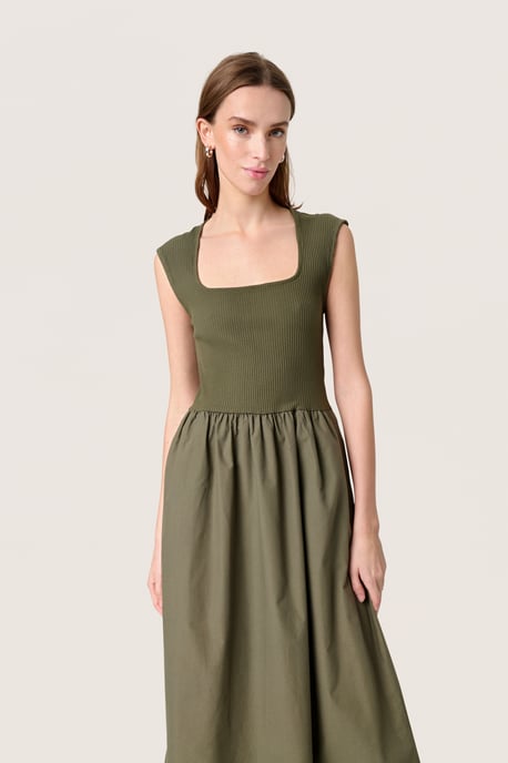 Jersey jurk SLSimone Feminine green - Image 3