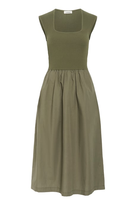 Jersey jurk SLSimone Feminine green - Image 4