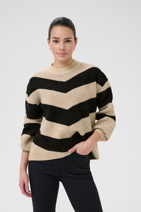 Pullover KAverana Baggy fit beige - Image 3