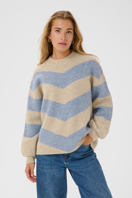 Pullover KAverana Baggy fit beige - Image 3