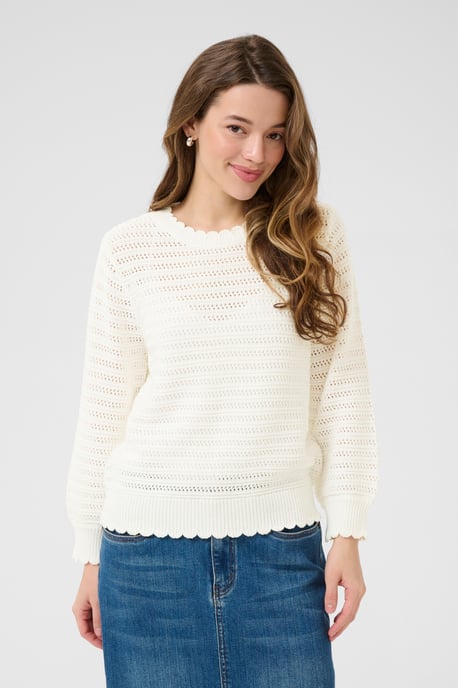 Pullover KAandrea Regular fit white - Image 3