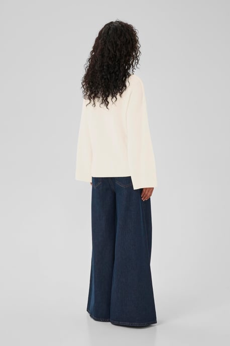 Pullover HuxiMW Regular fit white - Image 3