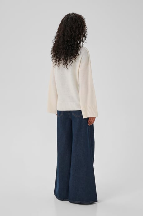 Pullover HuxiMW Regular fit white - Image 4
