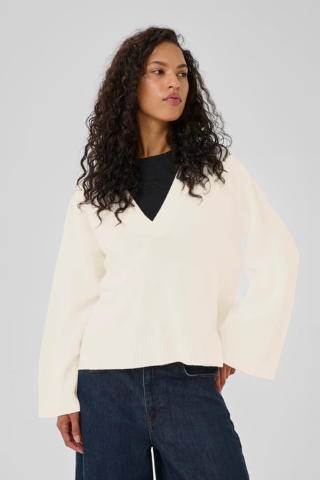 Pullover HuxiMW Regular fit white - Image 5