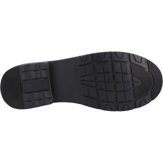 Hush Puppies Brian Senior Leren Herenschoenen In Het Zwart - Image 3