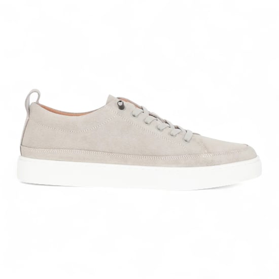 Justin Reess Grijze suède sneakers voor heren - Josh - Image 1