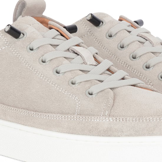 Justin Reess Grijze suède sneakers voor heren - Josh - Image 4