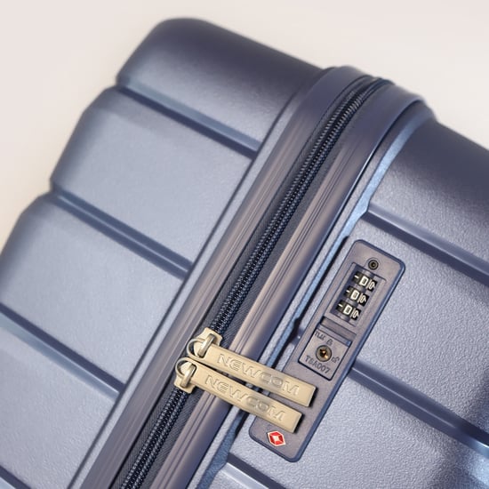 Harde TSA-koffer met rookblauwe, sterke schaal, 8-wiel handbagage, vakantiekoffer - Image 6
