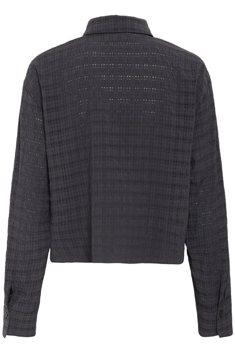 Overhemd met lang mouwen KBAyo Baggy fit navy - Image 5