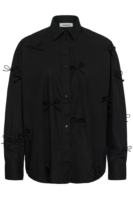 Overhemd met lang mouwen SLJoa Loose fit black - Image 4