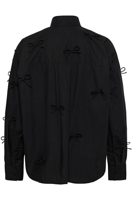 Overhemd met lang mouwen SLJoa Loose fit black - Image 5