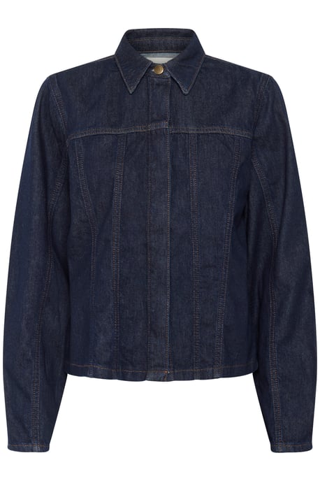 Denim blouse MWFiluca Regular fit dark blue - Image 4