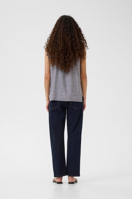 Overhemd met lang mouwen DallyIW Regular fit blue - Image 3
