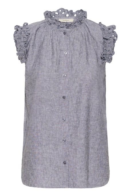 Overhemd met lang mouwen DallyIW Regular fit blue - Image 5