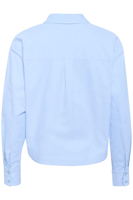 Overhemd met lang mouwen KAosita Loose fit blue - Image 5