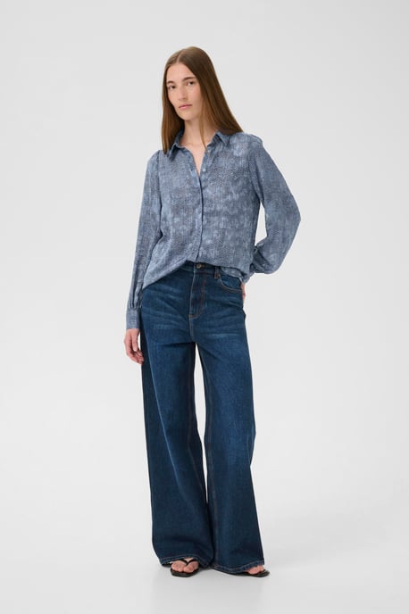 Overhemd met lang mouwen AddisonIW Regular fit blue - Image 2