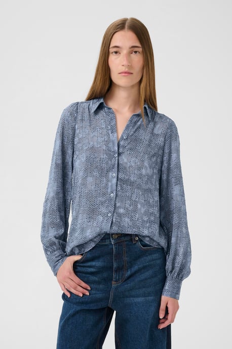 Overhemd met lang mouwen AddisonIW Regular fit blue - Image 4