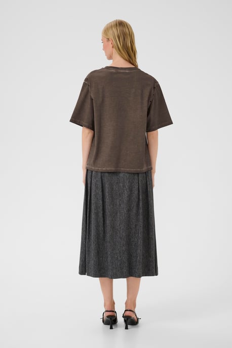 T-shirt KBBecilla Casual fit dark brown - Image 2