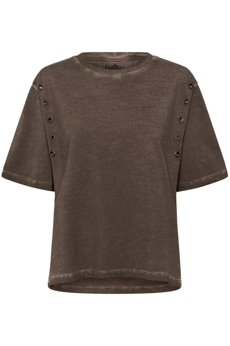 T-shirt KBBecilla Casual fit dark brown - Image 4