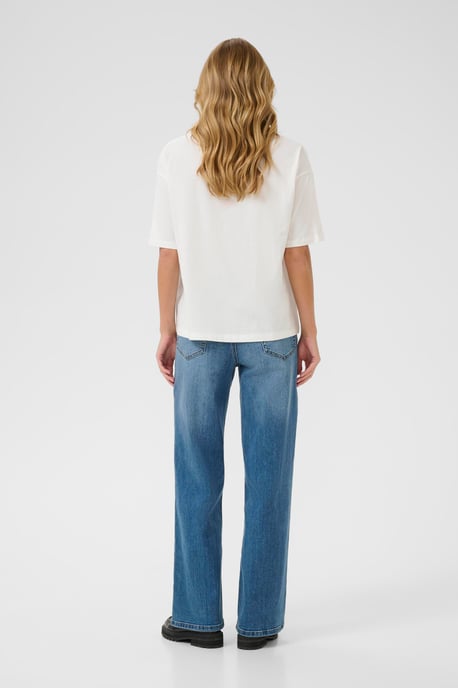 T-shirt KAharries Oversize fit white - Image 2