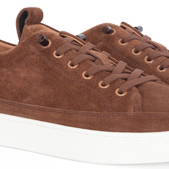 Justin Reess Heren Sneakers van bruin suède leer - Josh - Image 4