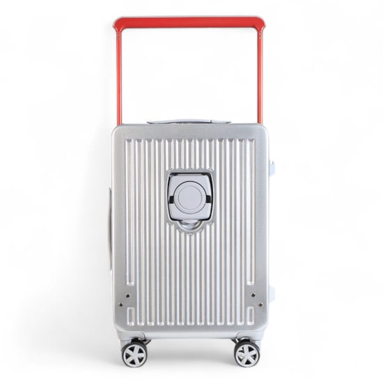 Harde schaal zilveren Rimowa geïnspireerde TSA handbagage koffer duurzame spinner handbagage - Image 4