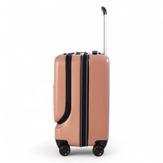 Duurzame EasyJet Ryanair 39 x 26 x 51,5 cm roze voorkoffer met open cabine - Image 4