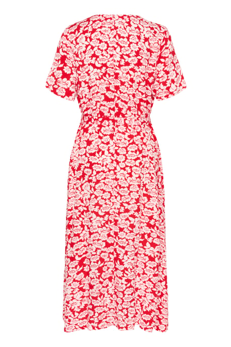 Jurk KAbeathe A-shape white red - Image 5