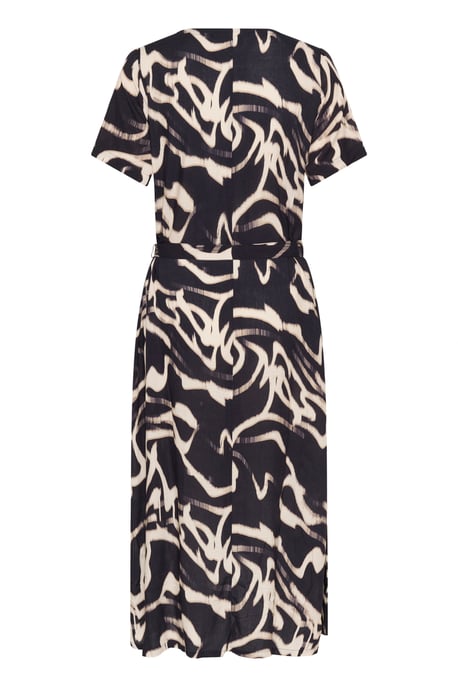 Jurk KAbeathe A-shape black offwhite - Image 5