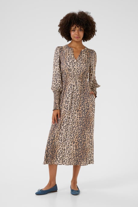 Jurk CUdana Relaxed fit leopard - Image 1