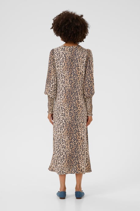 Jurk CUdana Relaxed fit leopard - Image 2