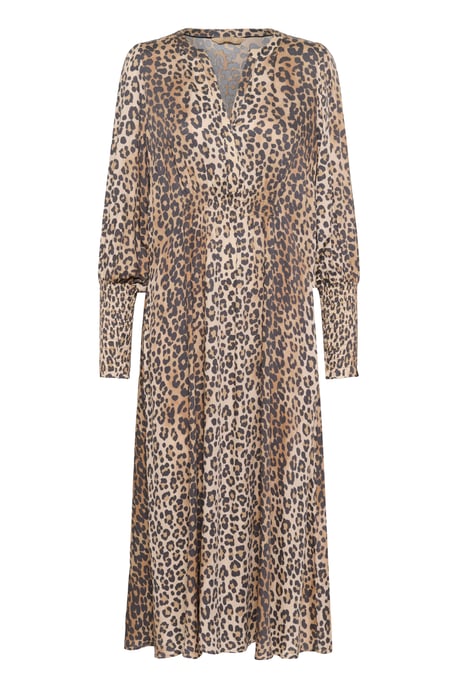 Jurk CUdana Relaxed fit leopard - Image 4