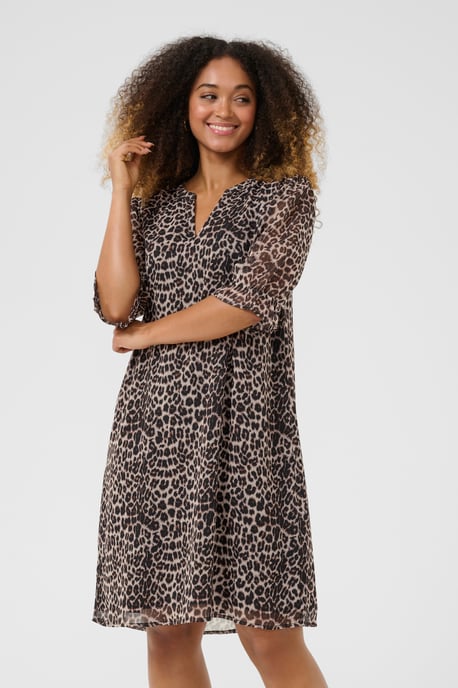 Jurk CRYuna Regular fit leopard - Image 3