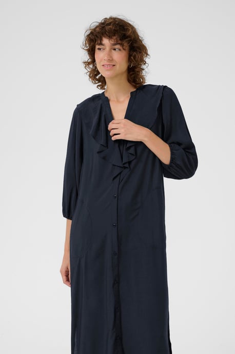 Jurk SayokoPW Regular fit navy - Image 3