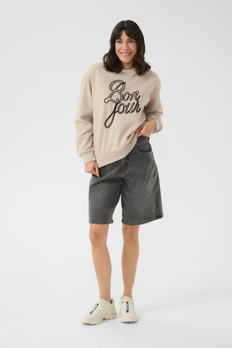 Sweatshirt KAberta Loose fit beige - Image 1